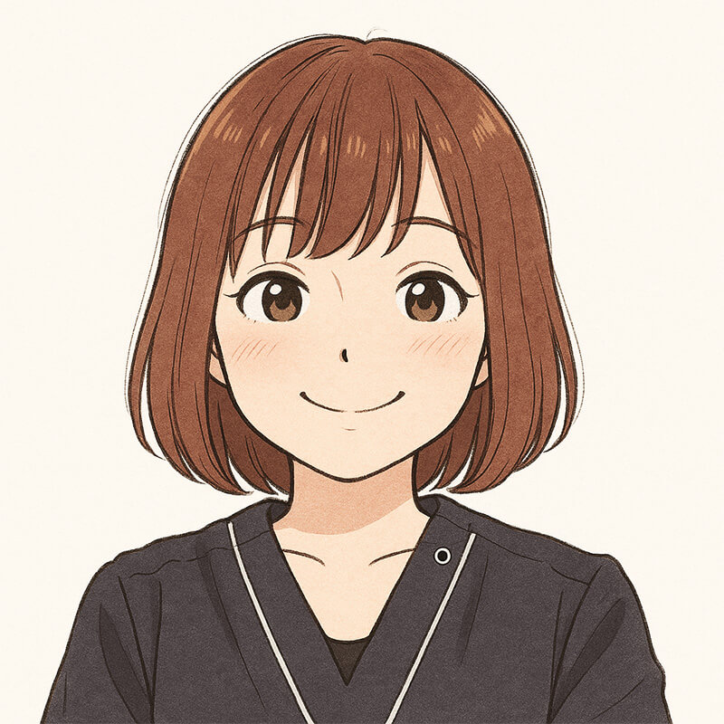 看護師の似顔絵